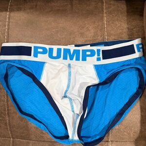 Pump! Large Blue Brief